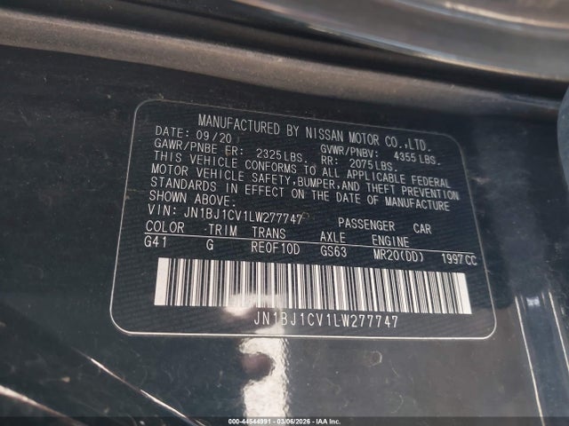 2020 NISSAN ROGUE SPORT JN1BJ1CV1LW277747 Photo 8