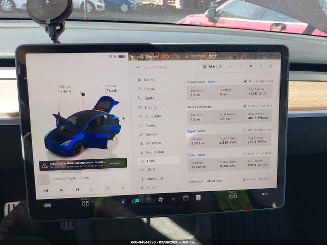 2022 TESLA MODEL Y 7SAYGDEF2NF490410 Photo 6