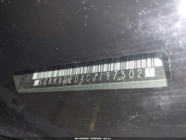 44545008 :رقم المزاد ، 5GAKVDED4CJ197302 vin ، 2012 Buick Enclave Premium مزاد بيع