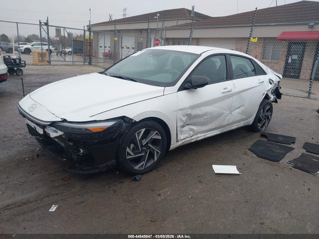 2025 Hyundai Elantra Sel Sport მანქანა იყიდება აუქციონზე, vin: KMHLM4DGXSU994244, აუქციონის ნომერი: 44545047