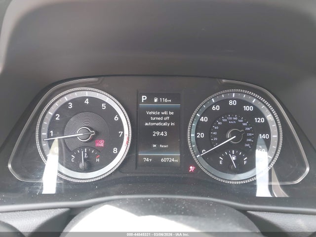 Продаж на аукціоні авто 2022 Hyundai Sonata Sel, vin: KMHL64JA2NA206895, номер лоту: 44545321