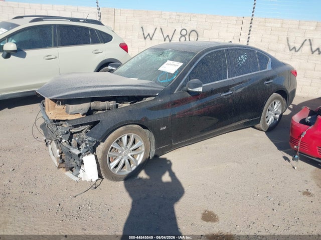 44545549 :رقم المزاد ، JN1CV7ARXGM252073 vin ، 2016 Infiniti Q50 2.0t Premium مزاد بيع