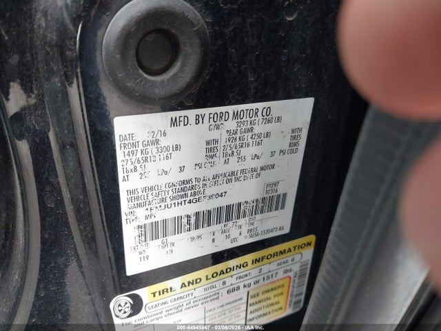 Ford Expedition Xlt 2016 1FMJU1HT4GEF39047 Image 9