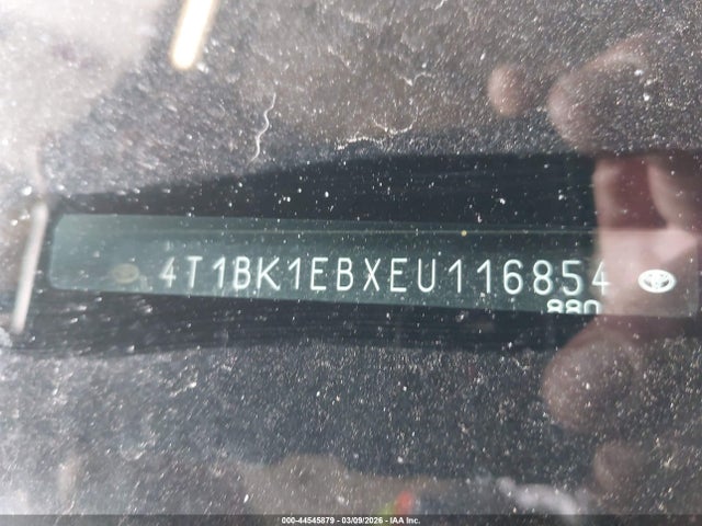 Toyota AVALON XLE 2014 4T1BK1EBXEU116854 Image 9