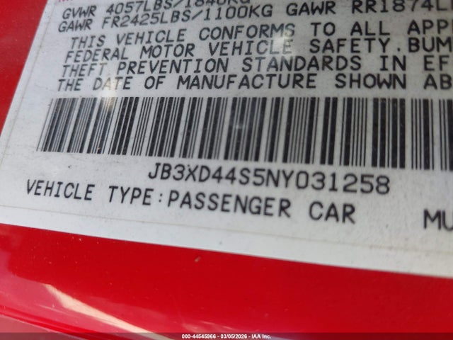 1992 DODGE STEALTH JB3XD44S5NY031258 Photo 8