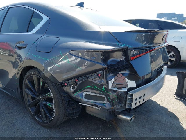 2022 Lexus Is 350 F Sport მანქანა იყიდება აუქციონზე, vin: JTHGZ1B21N5050293, აუქციონის ნომერი: 44546026