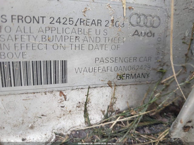 2010 AUDI A4 WAUEFAFL0AN062429 Photo 8