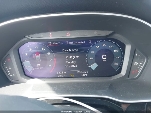 44546145 :رقم المزاد ، WA1DECF31S1098288 vin ، 2025 Audi Q3 Premium 45 Tfsi S Line Quattro Tiptronic مزاد بيع