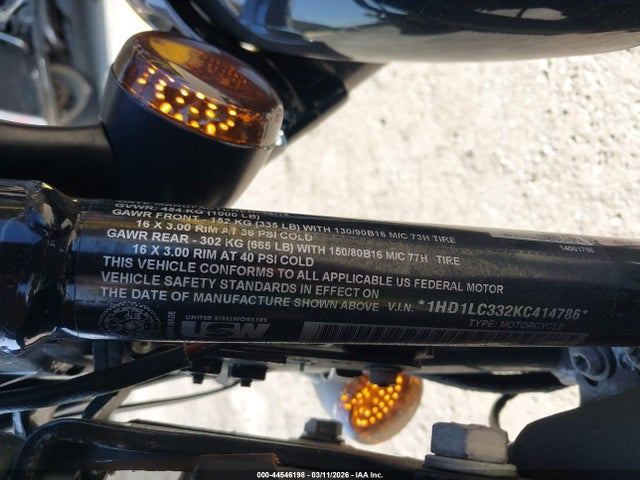 2019 HARLEY-DAVIDSON XL1200 1HD1LC332KC414786 Photo 9