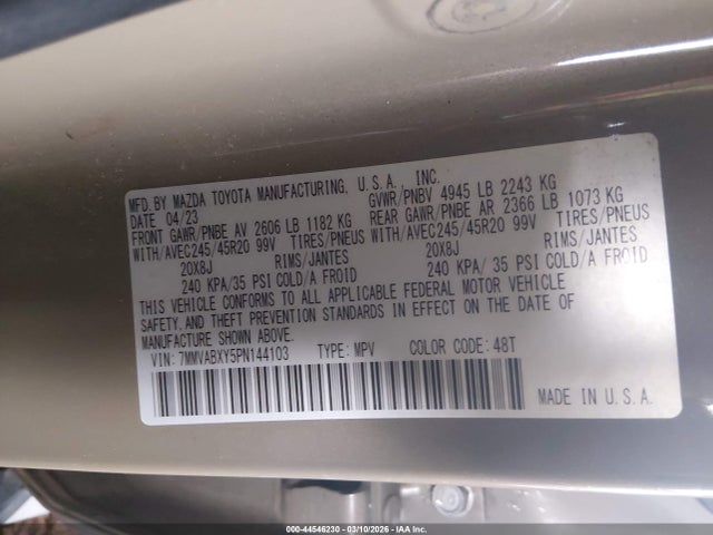 7MMVABXY5PN144103 Mazda Cx-50 2.5 Turbo