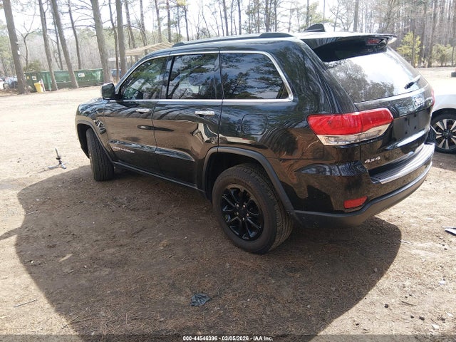 2016 Jeep Grand Cherokee Limited მანქანა იყიდება აუქციონზე, vin: 1C4RJFBG1GC494511, აუქციონის ნომერი: 44546396