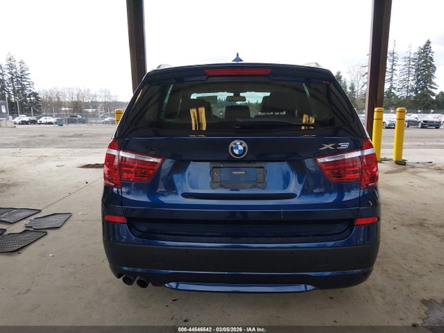 2011 Bmw X3 Xdrive28i მანქანა იყიდება აუქციონზე, vin: 5UXWX5C55BL702227, აუქციონის ნომერი: 44546542
