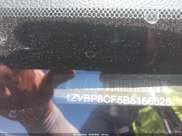 2011 FORD MUSTANG 1ZVBP8CF5B5156525 Photo 8