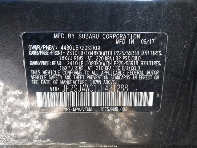 2018 SUBARU FORESTER JF2SJAWC1JH421288 Photo 8