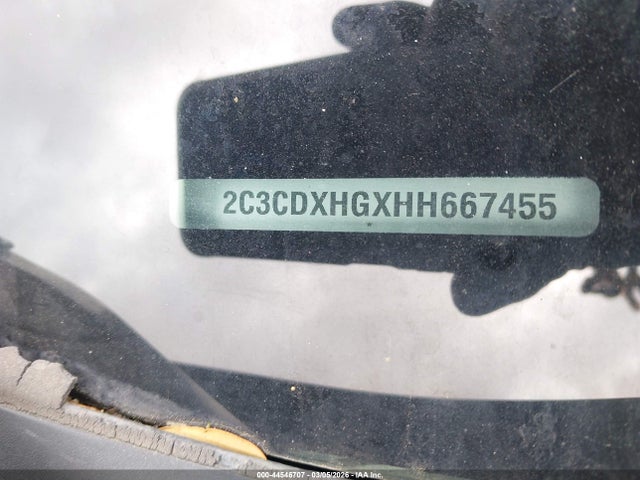2C3CDXHGXHH667455 Dodge Charger Sxt Rwd