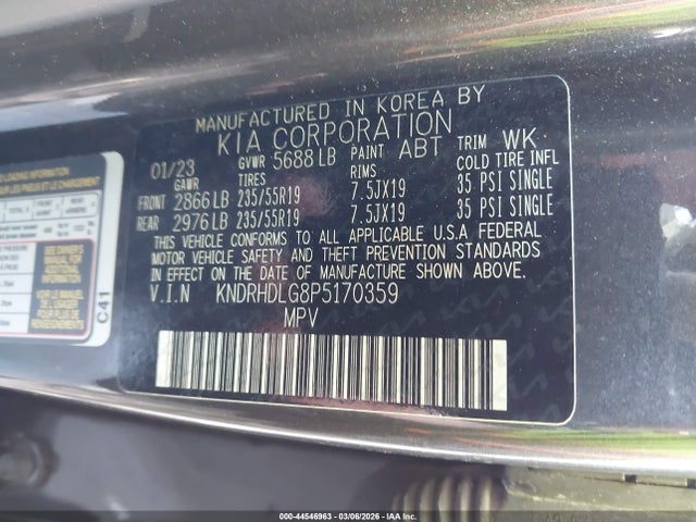 KNDRHDLG8P5170359 KIA Sorento Hybrid Ex