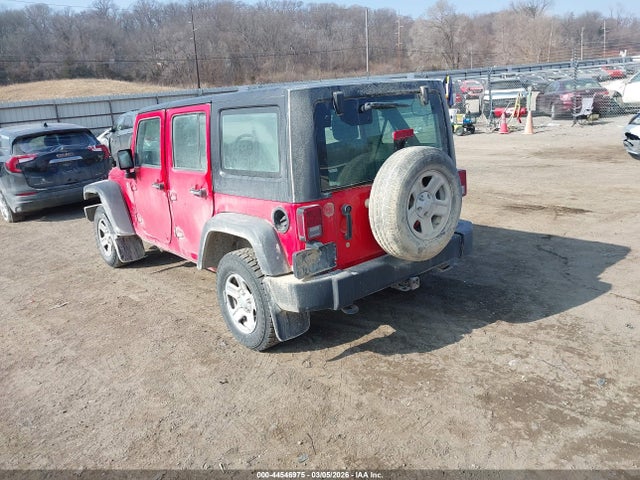 Продажа на аукционе авто 2016 Jeep Wrangler Unlimited Sport Rhd, vin: 1C4BJWKG4GL325598, номер лота: 44546975