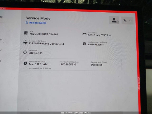 2024 TESLA CYBERTRUCK 7G2CEHED0RA034862 Photo 6