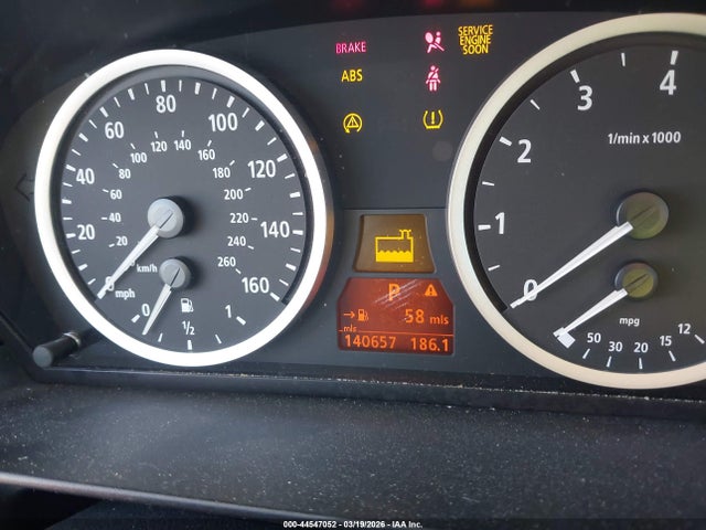 Продаж на аукціоні авто 2006 Bmw 530i, vin: WBANE73586CM38311, номер лоту: 44547052