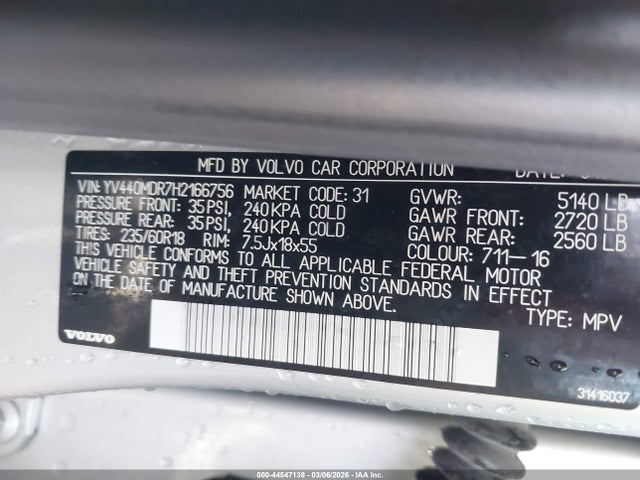 Volvo Xc60 T5 Dynamic 2017 YV440MDR7H2166756 Image 9