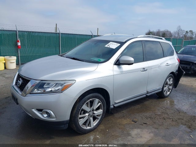 44547175 :رقم المزاد ، 5N1AR2MN1EC666345 vin ، 2014 Nissan Pathfinder Platinum مزاد بيع