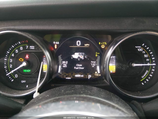 Продаж на аукціоні авто 2023 Jeep Wrangler 4xe Sahara 4x4, vin: 1C4JJXP60PW651124, номер лоту: 44547272