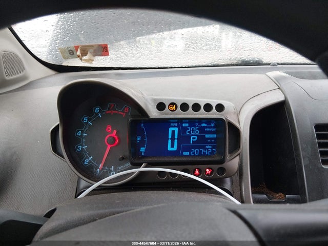 2015 Chevrolet Sonic Lt Auto მანქანა იყიდება აუქციონზე, vin: 1G1JC5SH5F4115358, აუქციონის ნომერი: 44547604