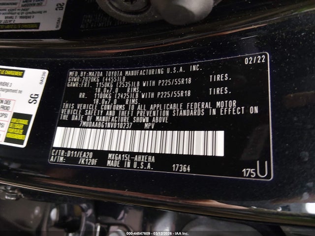Toyota Corolla Cross Xle 2022 7MUDAABG1NV010237 Image 9