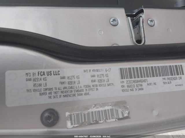 Продаж на аукціоні авто 2017 Chrysler 300 300s, vin: 2C3CCABG8HH664871, номер лоту: 44547657