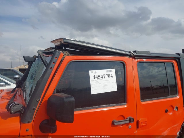 44547704 :رقم المزاد ، 1C4BJWDG1FL638684 vin ، 2015 Jeep Wrangler Unlimited Sport مزاد بيع