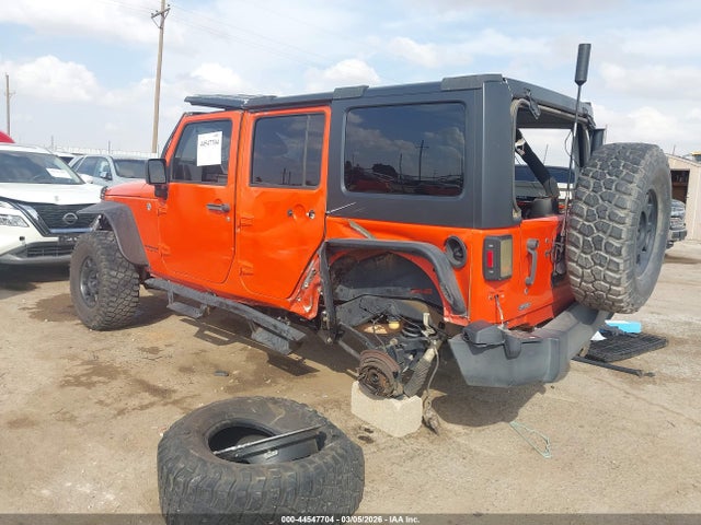 44547704 :رقم المزاد ، 1C4BJWDG1FL638684 vin ، 2015 Jeep Wrangler Unlimited Sport مزاد بيع