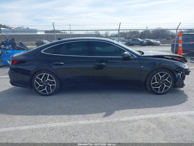 2022 Hyundai Sonata N Line მანქანა იყიდება აუქციონზე, vin: KMHL14JC5NA236568, აუქციონის ნომერი: 44547729