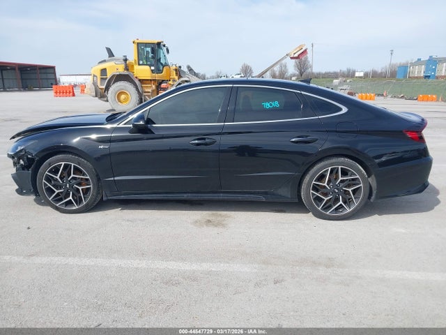 2022 Hyundai Sonata N Line მანქანა იყიდება აუქციონზე, vin: KMHL14JC5NA236568, აუქციონის ნომერი: 44547729