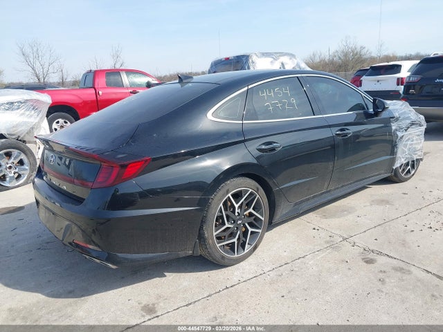 2022 Hyundai Sonata N Line მანქანა იყიდება აუქციონზე, vin: KMHL14JC5NA236568, აუქციონის ნომერი: 44547729