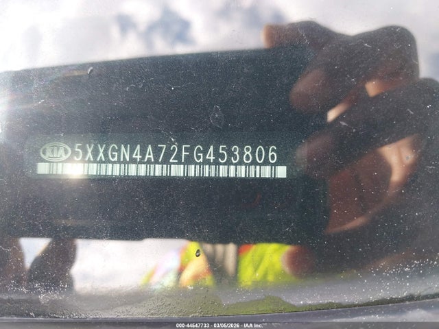 KIA OPTIMA EX 2015 5XXGN4A72FG453806 Image 9