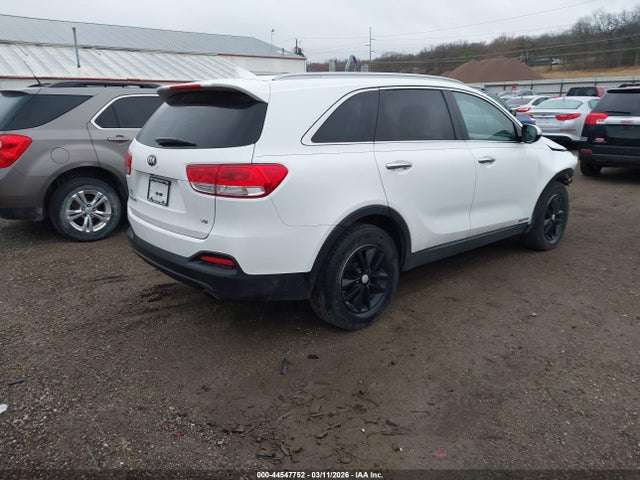 2016 Kia Sorento 3.3l Lx მანქანა იყიდება აუქციონზე, vin: 5XYPGDA50GG034990, აუქციონის ნომერი: 44547752