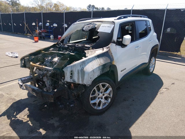 2018 Jeep Renegade Latitude 4x4 მანქანა იყიდება აუქციონზე, vin: ZACCJBBBXJPG96074, აუქციონის ნომერი: 44547805