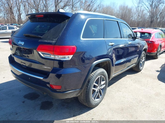 2018 Jeep Grand Cherokee Limited 4x4 მანქანა იყიდება აუქციონზე, vin: 1C4RJFBG7JC238610, აუქციონის ნომერი: 44547830