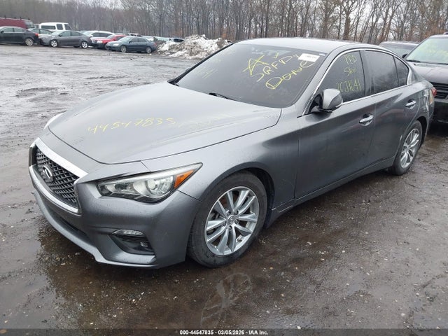 2021 Infiniti Q50 Pure Awd მანქანა იყიდება აუქციონზე, vin: JN1EV7AR1MM751963, აუქციონის ნომერი: 44547835