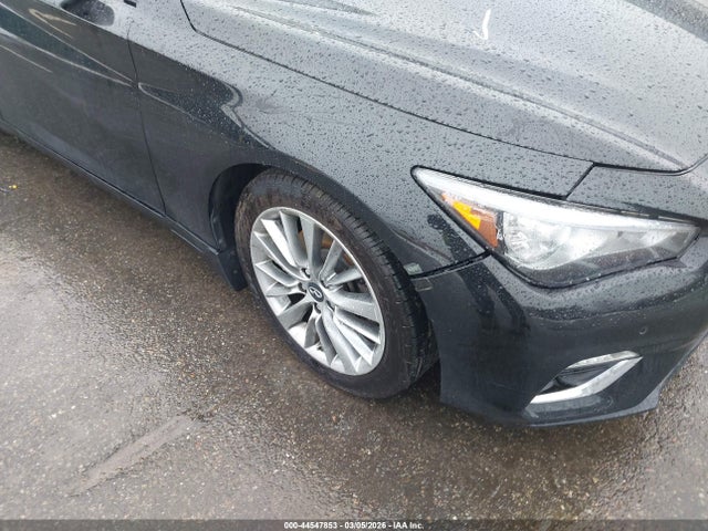 Продажа на аукционе авто 2018 Infiniti Q50 3.0t Luxe, vin: JN1EV7AR0JM433456, номер лота: 44547853