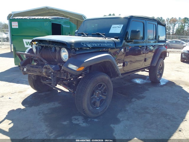 1C4HJXDG6JW157398 Jeep Wrangler Unlimited Sport 4x4