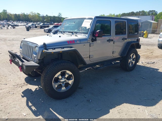 2018 Jeep Wrangler Jk Unlimited Sahara 4x4 მანქანა იყიდება აუქციონზე, vin: 1C4BJWEG3JL936550, აუქციონის ნომერი: 44548186