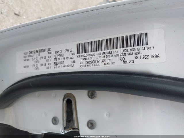 Продажа на аукционе авто 2014 Ram 1500 Tradesman, vin: 1C6RR6KG0ES211406, номер лота: 44548289