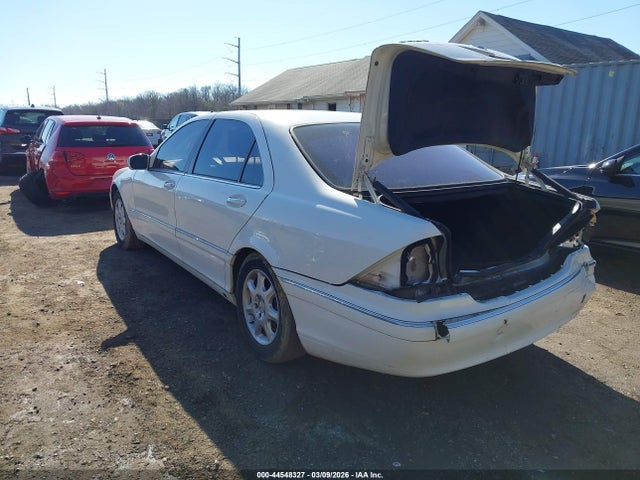 2002 Mercedes-benz S 500 მანქანა იყიდება აუქციონზე, vin: WDBNG75J32A293965, აუქციონის ნომერი: 44548327