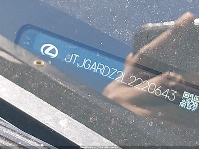 2020 Lexus Nx 300 მანქანა იყიდება აუქციონზე, vin: JTJGARDZ2L2220643, აუქციონის ნომერი: 44548342