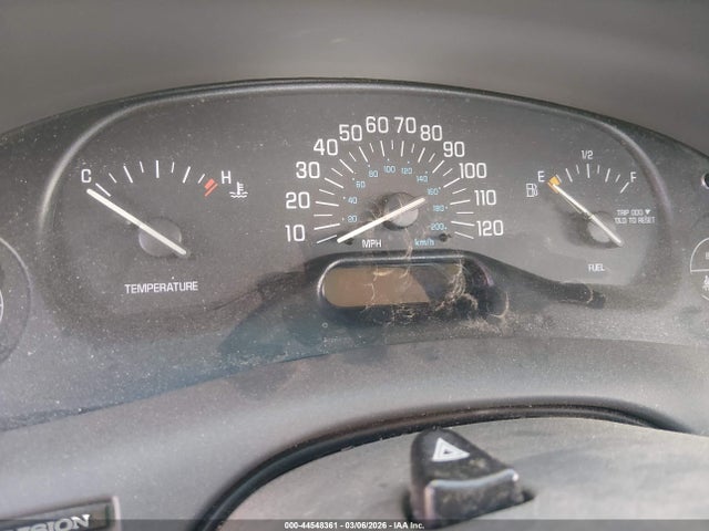 2002 Buick Century Custom მანქანა იყიდება აუქციონზე, vin: 2G4WS52J521206537, აუქციონის ნომერი: 44548361