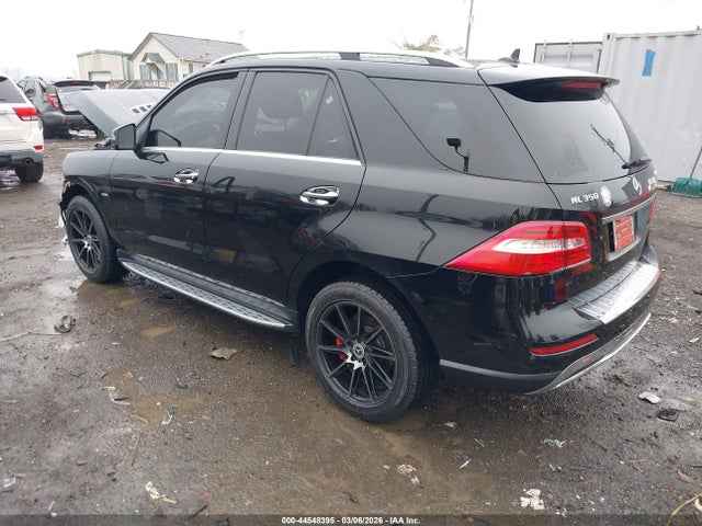 Aukcja sprzedaży 2012 Mercedes-benz Ml 350 4matic, vin: 4JGDA5HB9CA053887, numer aukcji: 44548395