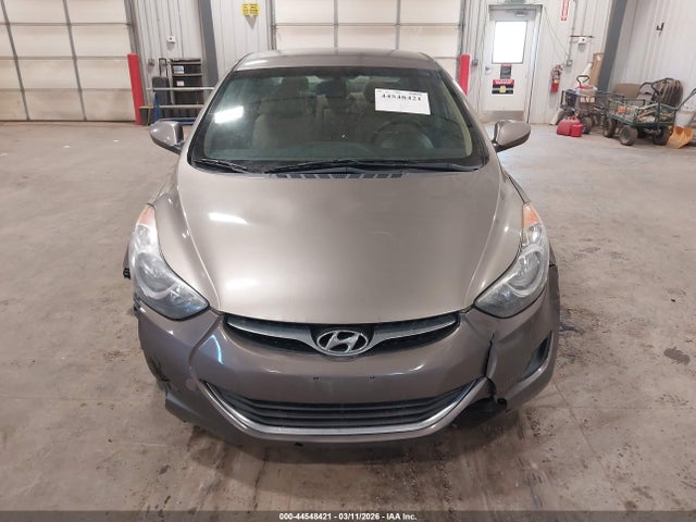 44548421 :رقم المزاد ، 5NPDH4AE0DH387105 vin ، 2013 Hyundai Elantra Gls مزاد بيع