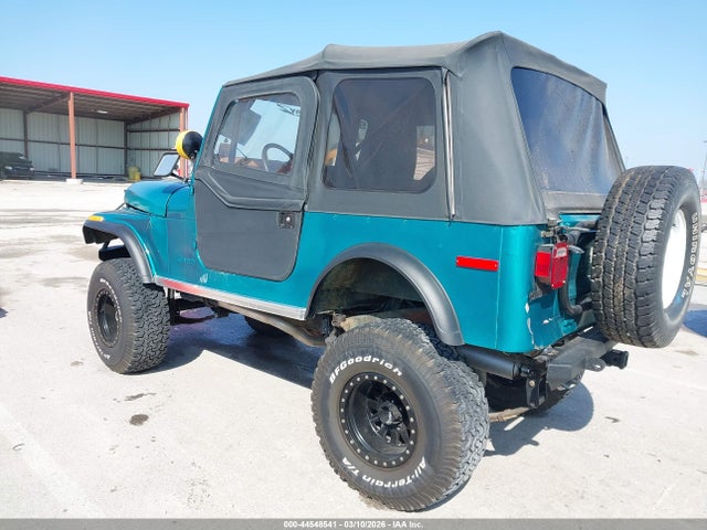 Продаж на аукціоні авто 1979 Jeep Cj7 4wd, vin: 0000J9A93AC835481, номер лоту: 44548541