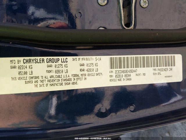 Продажа на аукционе авто 2014 Dodge Charger Se, vin: 2C3CDXBG8EH282447, номер лота: 44548695